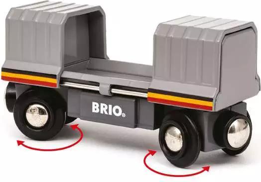 Productafbeelding Ravensburger BRIO World - 36089 Treinen van de Wereld Santa Fe trein | Speelgoedtrein voor kinderen vanaf 3 jaar