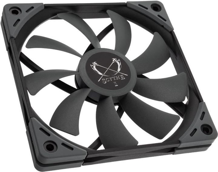 Actual product image Scythe PC fan Kaze Flex 120 Slim 1800 (120 mm, 1 x)