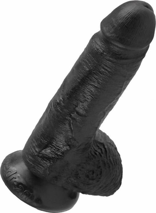 Actual product image Doc Johnson 7" Cock with Balls