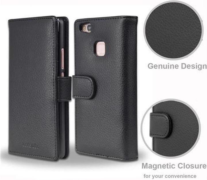 Produktbild Cadorabo Book mit 3 Kartenfächer Cover (Huawei P9 Lite)