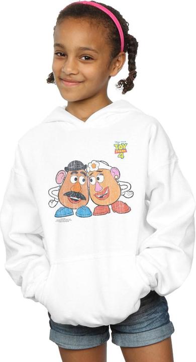 Immagine prodotto Disney Toy Story 4 Mr And Mrs Potato Head Felpa con Cappuccio Ragazze (140, 146)
