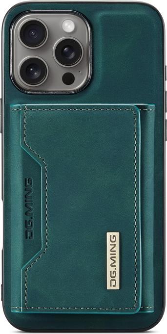 Produktbild Dg.Ming iPhone 11 - Etui, Leder-Optik, Kartenfach & Magnetverschluss, Grün (Apple iPhone 11)