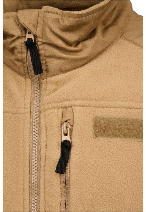 Actual product image Brandit Fleece ripstop outdoor jacket size 3XL colour camel (3XL)