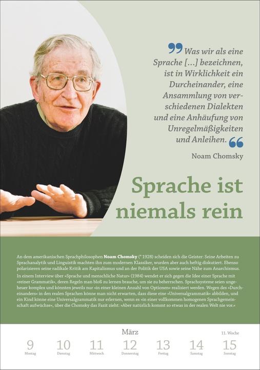 Produktbild Harenberg DIE ZEIT Philosophie Wochen-Kulturkalender 2026 - 53 Denkanstösse für 2026 (Deutsch)