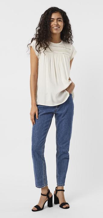 Image du produit Vero Moda Haut en dentelle avec manches courtes (XL)