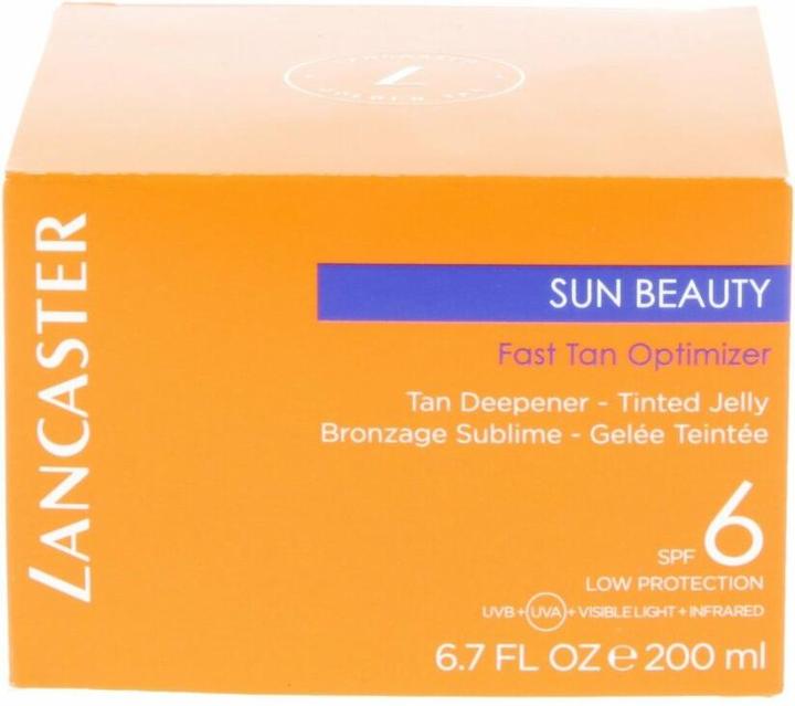 Actual product image Lancaster sun beauty (Suntan cream, Up to SPF 10, 200 ml, 150 g)