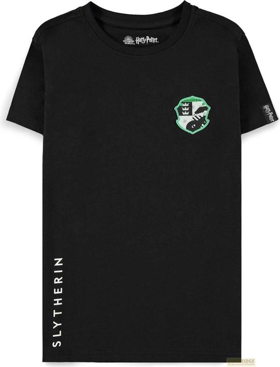 Harry Potter: Wizards Unite Slytherin Emblem Boys Short Sleeved Tshirt