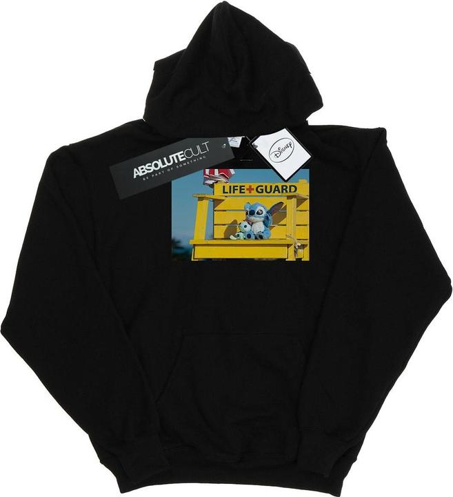 Immagine prodotto Disney Lilo And Stitch Life Guard Felpa con Cappuccio Uomo (XXL)