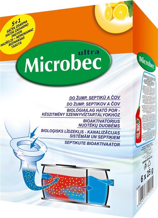 Actual product image Bros MICROBEC ULTRA 5 X 25G + 1 SACHETTE FREE