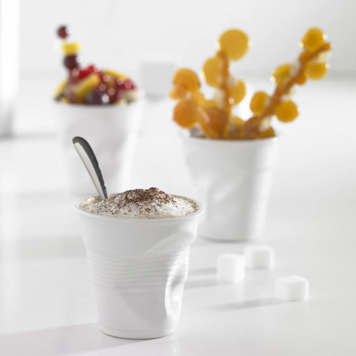 Image du produit Revol Froisse Gobelet Cappuccino 18cl jaune (180 ml)