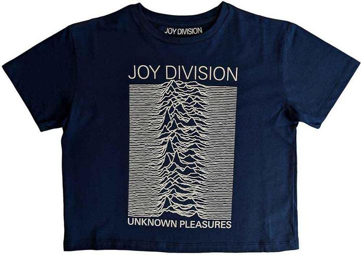 Joy Division Unknown Pleasures Crop Top (Girlie)