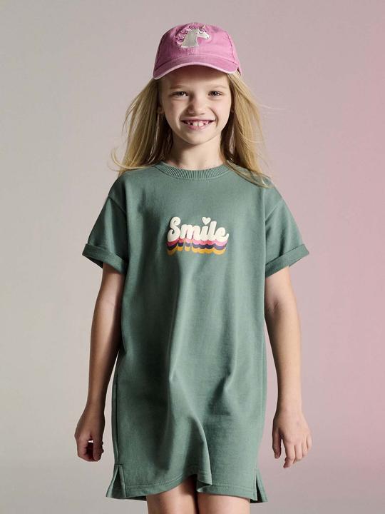 Image du produit Vertbaudet Leichtes Mädchen Sweatkleid mit Aufdruck (110)