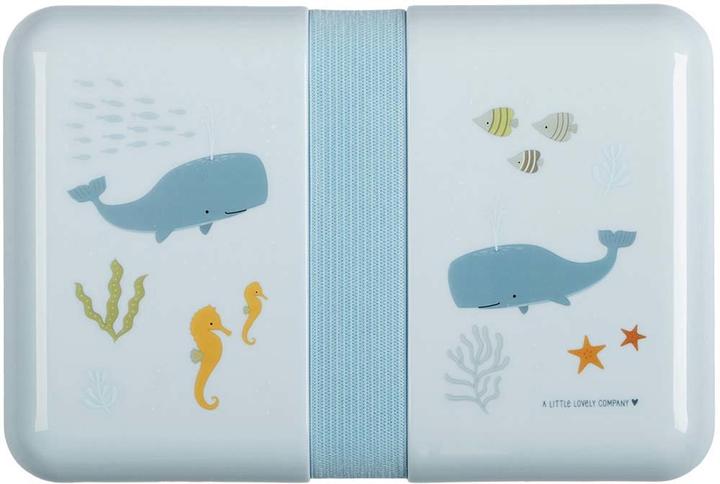 Produktbild A Little Lovely Company Lunch Box Ocean SBOCBU34 blau (0.85 l)