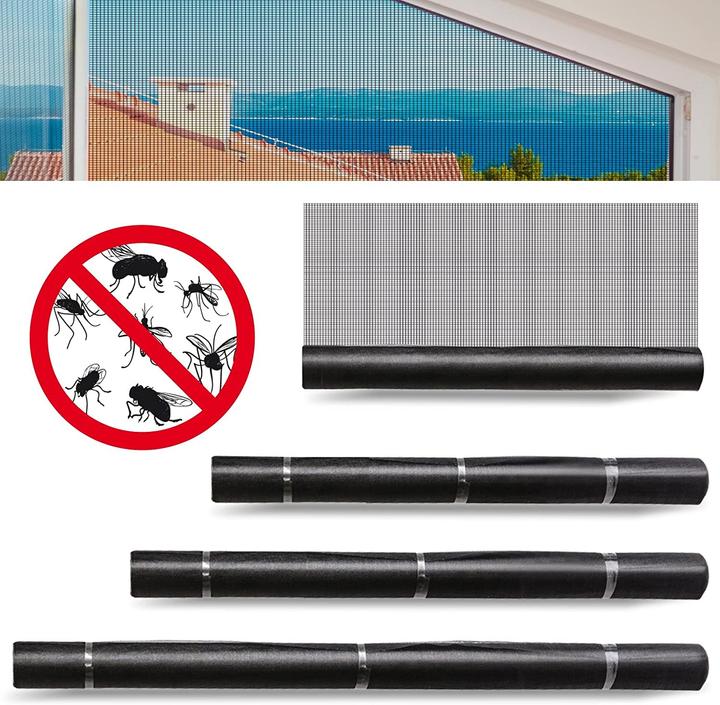 Actual product image Casa Pura Fly screen fibreglass with plastic coating 1.2x15 m