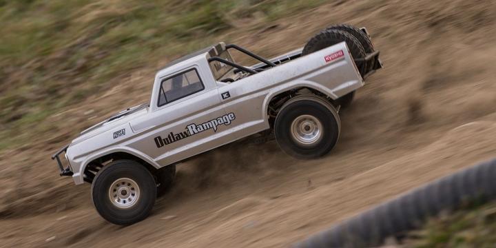 Actual product image Kyosho Outlaw Rampage Pro (ARR Almost Ready to Run)