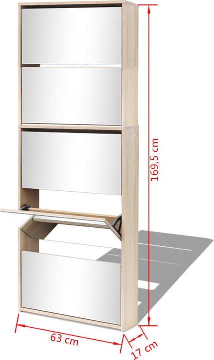 Produktbild VidaXL Ford (63 x 17 x 169.5 cm)