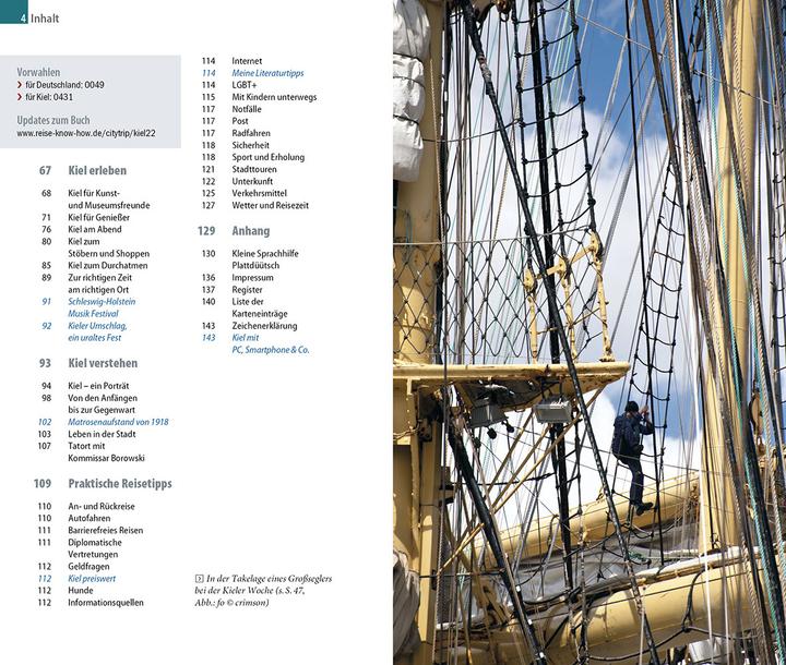 Produktbild CityTrip Kiel mit Kieler Förde (mit Borowski-Krimi-Special) (Deutsch, Hans-Jürgen Fründt, 2022)