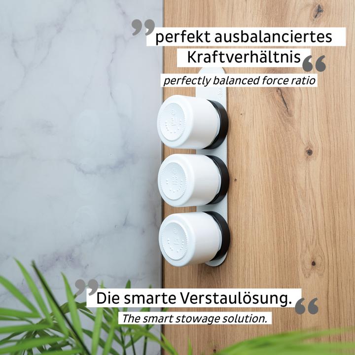 Actual product image Silwy Delicatessen magnetic jar set, 125 ml (0.13 l)