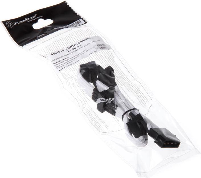 Immagine prodotto Silverstone Estensione ATX 4-4 (SATA) Pin bianco