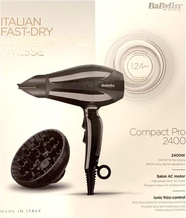 Actual product image BaByliss Compact Pro 2400
