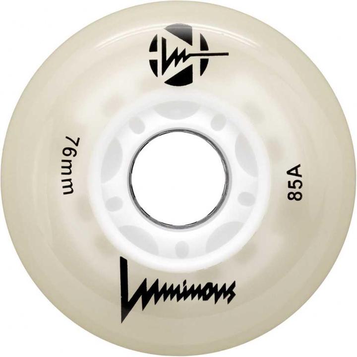 Actual product image Seba Inline Skate Wheels Luminous LED Wheel 76mm 85A X1 2024 (76 mm)