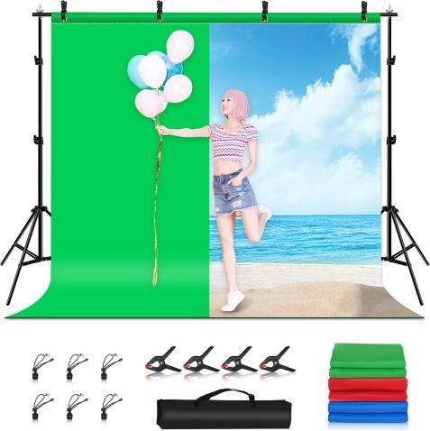 Actual product image Puluz green screen (300 cm, 200 cm)