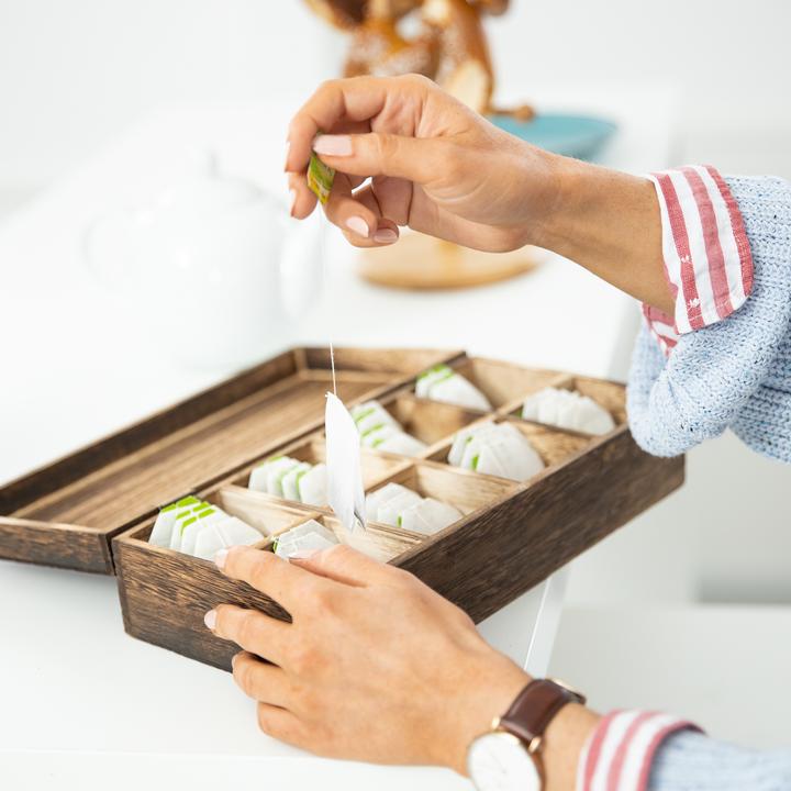 Actual product image Relaxdays Tea box