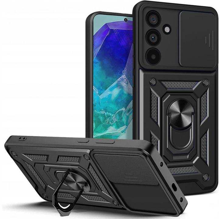 Tech-Protect CamShield Pro case for Samsung Galaxy M55 5G - black (Samsung Galaxy A55)