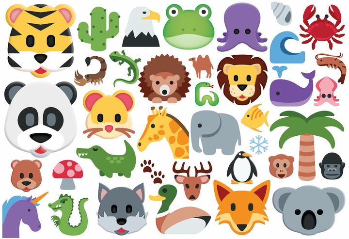 Actual product image Eurographics Emoji - wildlife 100 parts (100 pieces)