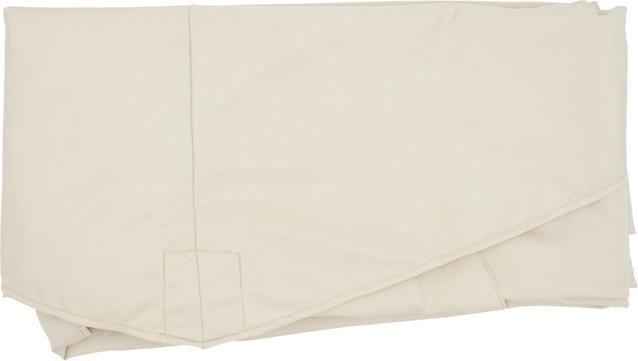 Image du produit Swisshandel24 Housse de rechange pour Deluxe Ampelschirm HWC-D14, housse de parasol ronde Ø 3m - crème sans flap