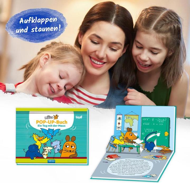 Produktbild Die Maus Pop-up-Buch (Deutsch, Trötsch Verlag, 2023)