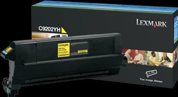 Actual product image Lexmark 00c9202yh (Y)