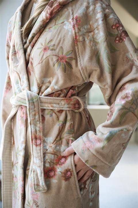 Actual product image PIP Studio Secret Garden bathrobe khaki L (1pc) (L)