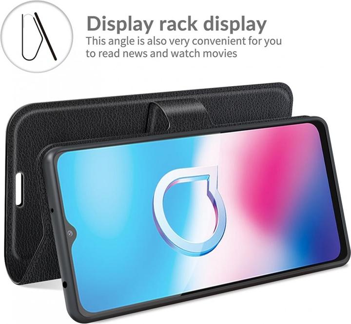 Actual product image Screenguard Alcatel 1S 2021 Leather Guard Leather Case (Alcatel 1S (2021))