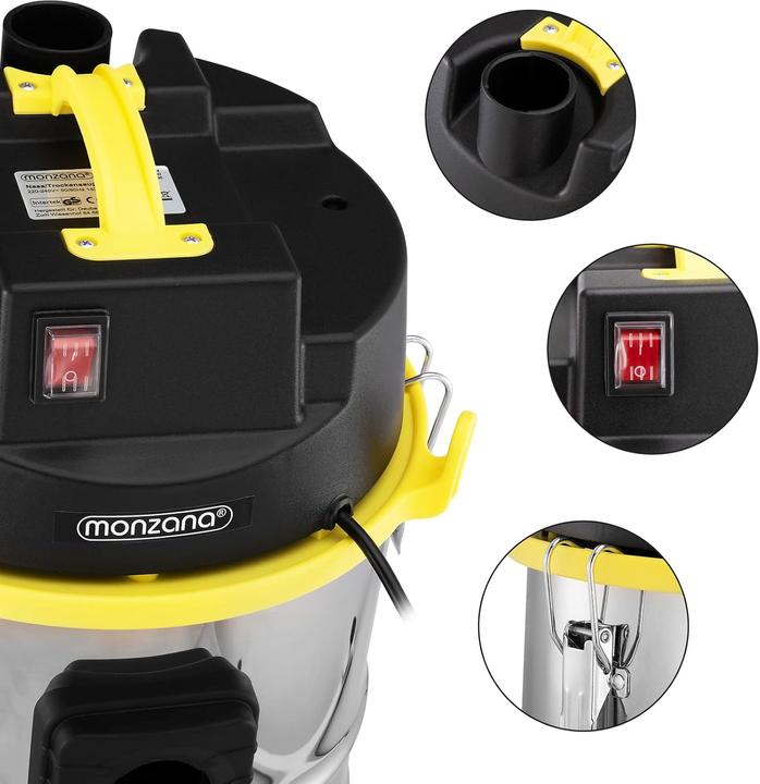 Actual product image Monzana Dry vacuum cleaner (Wet dry vacuum cleaner)