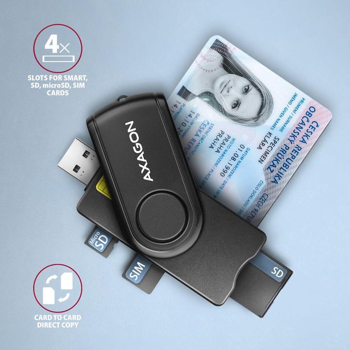 Produktbild Axagon CRE-SMP2A (USB 2.0)