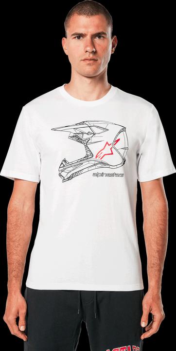 Actual product image Alpinestars Tee 24 Mx Helmet Csf (XL)