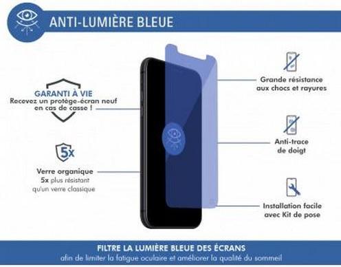 Actual product image Bigben Connected Display protection with blue light filter (1 Piece, Apple iPhone 11 Pro Max, Apple iPhone XS Max)