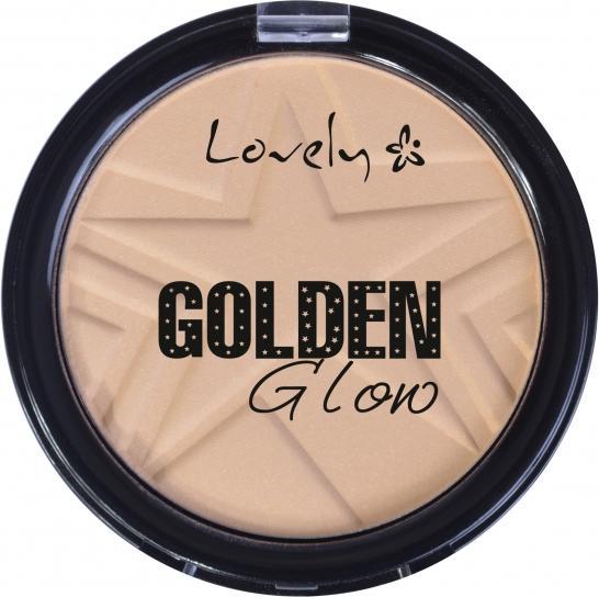 Lovely Golden Glow Natural Hypoallergenic Powder 1 15G