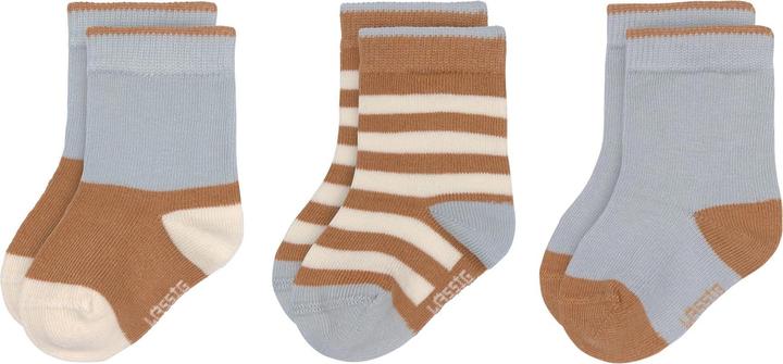 Image du produit Lässig Lot de 3 chaussettes Bleu clair Caramel T. 19 - 22 (Lot de 3, 19 - 22)