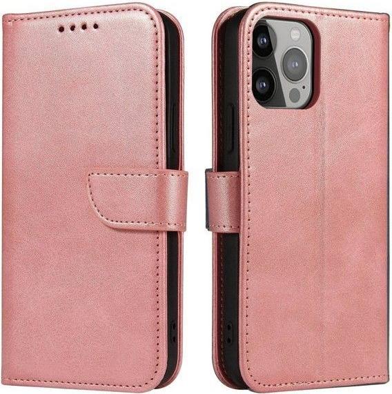Actual product image Hurtel Magnet Case for Samsung Galaxy A34 5G Cover with Flip Wallet Stand Pink (Samsung Galaxy A34 5G)