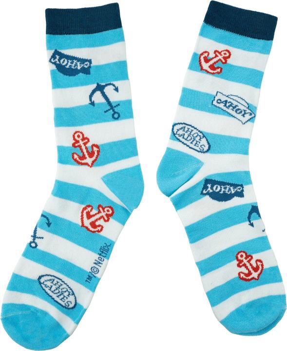 Image du produit Cinereplicas Stranger Things : Chaussettes Scoops Ahoy (3 paires (Lot de 3, 40)