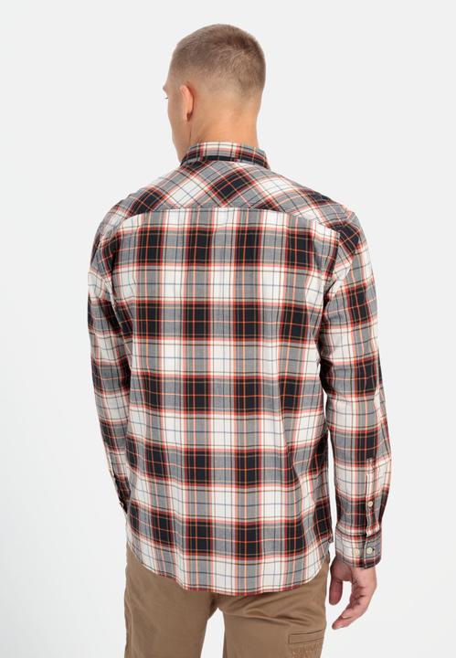 Actual product image Camel Active Long-sleeved shirt in a checked pattern made from pure cotton (XXL)
