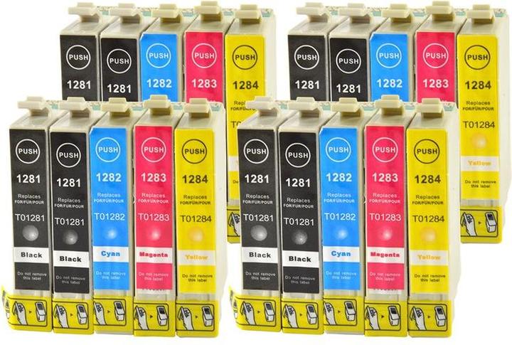 Actual product image Hermex Alternative ink cartridge to Epson T1281 (FC)