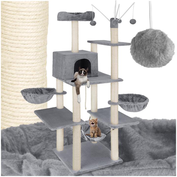 Actual product image tectake Lilou (165 cm, Grey)