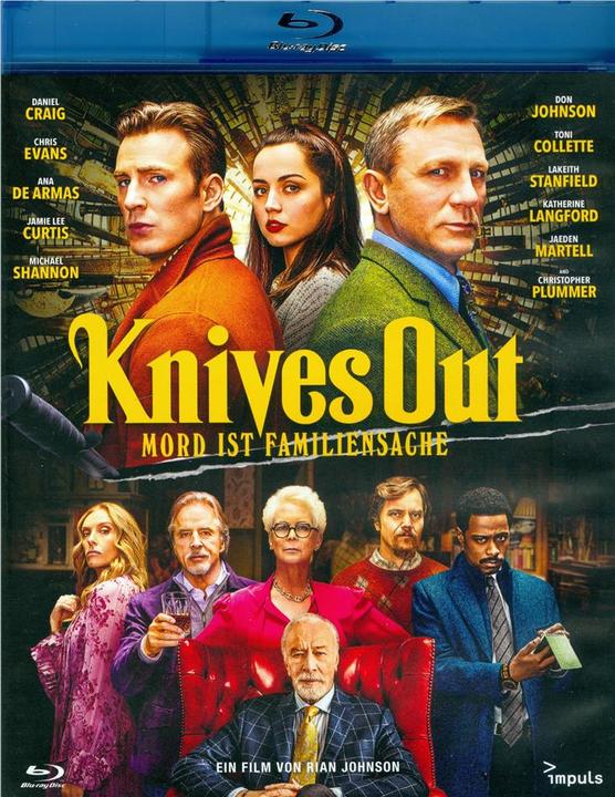 Actual product image Knives Out - Murder is a Family Affair - Blu Ray (Blu-ray, English)