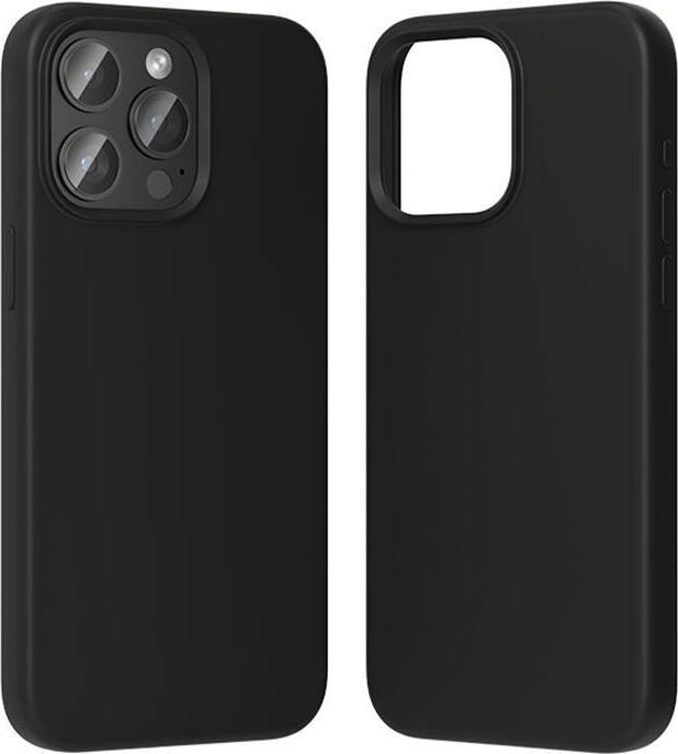 Actual product image Vention KUFB0-40 Silicone Case for iPhone 15 Pro Max (black) (Apple iPhone 15 Pro Max)