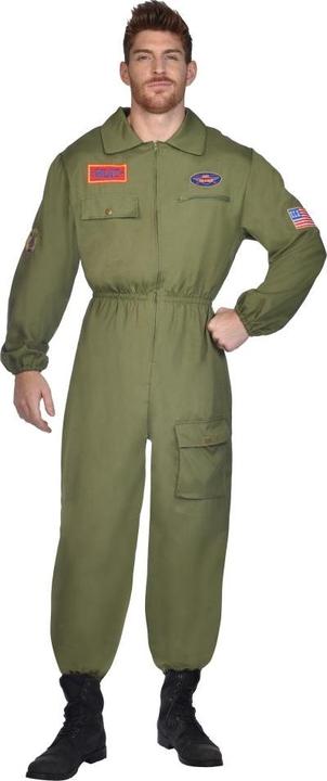 Produktbild Amscan Kampfjet Pilot Overall Herrenkostüm (L)