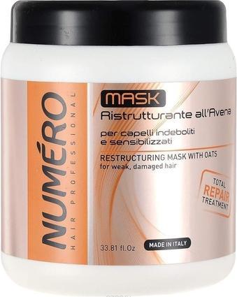 Produktbild Numero NUMERO Restructuring Mask With Oats restrukturyzująca maska z owsem 1000ml (1000 ml)