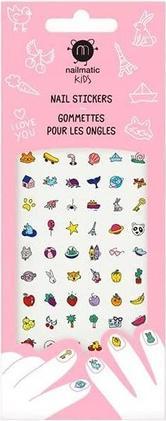 Actual product image Nailmatic Kids Nail Stickers naklejki na paznokcie dla dzieci Happy Nails